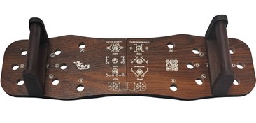 تصویر تخته شنا بدنسازی چند حالته مدل چوبی - B push up board