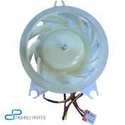 تصویر موتور فن توربینی یخچال ساید بای ساید ال جی ۱۲ ولت دی سی 