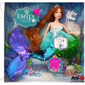 تصویر باربی پری دریایی مفصلی 