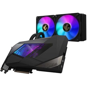 تصویر کارت گرافیک گیگابایت AORUS RTX 3090 XTREME WATERFORCE 24G 