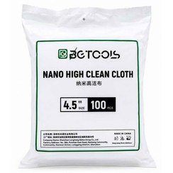 تصویر دستمال نانو تمیز کننده ال سی دی 100 عددی BG Tools 