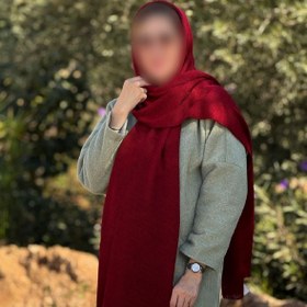 تصویر شال بافت زنانه کد 3097 