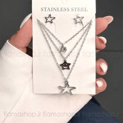 تصویر نیم ست استیل ستاره کد 14 