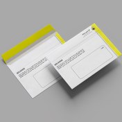 تصویر طراحی پاکت نامه از ست اداری 