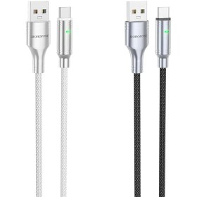 تصویر کابل تبدیل Type-C به Type-C بروفون مدل BU40 طول 1.2 متر Borofone BU40 Type-C To Type-C Cable 1.2m