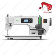 تصویر چرخ خیاطی راسته دوز نخ قطع کن دار زوجی مدل A6000D 