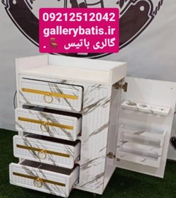 تصویر ترولی چوبی وکیوم 