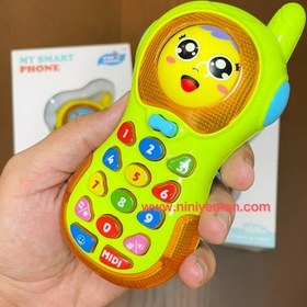 تصویر موبایل موزیکال و چراغدار My smart phone 
