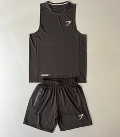 تصویر تاپ شلوارک GYMSHARK 