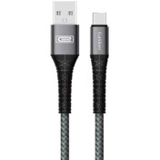 تصویر کابل تبدیل USB به Lightning ارلدوم (Earldom) مدل Ec-091 I به طول 1m مشکی ا کابل تبدیل کابل تبدیل