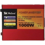 تصویر اینورتر شبه سینوسی 1000 وات 12 به 220 ولت Welion inverter solar 1000 watt Welion 12v