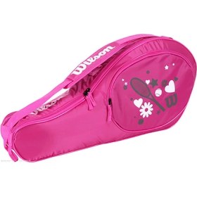 تصویر ساک تنیس بچه گانه ویلسون 3 راکته | Wilson Match Junior Triple Bag Wilson Match Junior Triple Bag | 644503