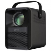 تصویر ویدئو پروژکتور قابل حمل پورودو PD-HDPRJAN-BK Porodo Full HD Portable Projector PD-HDPRJAN-BK