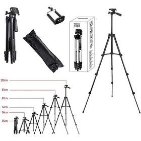 تصویر پایه گوشی 3120 و 3110 تریپاد tripod(سه پایه پایه نگهدارنده گوشی موبایل فیلم برداری عکاسی دوربین همسفر منوپاد طرح و مدل) 