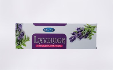 تصویر عود خوشبو کننده شاخه ای اولاس ULLAS مدل دست ساز لوندر لاوندر (اسطوخدوس) Lavender Lavender