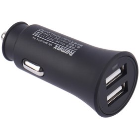 تصویر شارژر فندکی Remax RCC217 2.4A Remax RCC217 2Port 2.4A Car Charger