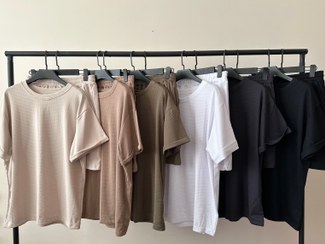 تصویر ست تیشرت شلوارک بیسکوییتی 