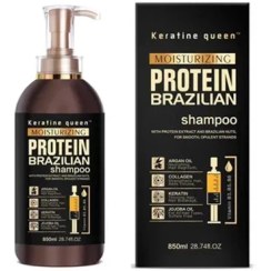 تصویر شامپو تقویت کننده و ترمیم کننده مو کراتین کویین مدل پروتئین حجم 800 میلی لیتر 