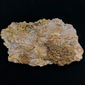 تصویر سنگ ولفنیت نارنجی نمونه کلکسیونی و کمیاب با کیفیت عالی Wulfenite