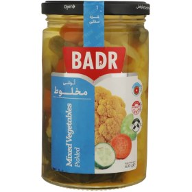 تصویر ترشی مخلوط بدر – 630 گرم 