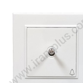 تصویر شاسی زنگ کلاسیک مدل برلیان سفید 