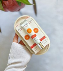 تصویر کرم دور چشم ویتامین سی روشن کننده و ضد چروک 