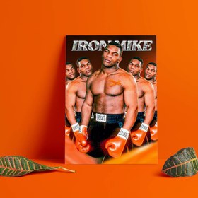 تصویر متال پوستر طرح مایک تایسون (Mike Tyson) 