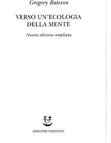تصویر دانلود کتاب Verso un'ecologia della mente 1977 کتاب 1977