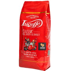 تصویر دانه قهوه لوکافه کلاسیک فول بادی 1 کیلویی Lucaffe Classic Full body Coffee Beans 