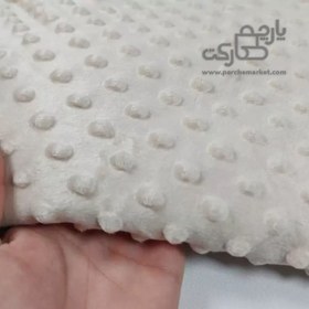 تصویر پارچه مخمل حبابی همباف عرض 170 رنگ بندی (مخمل پفکی ، توپی ، ابریشم ، کاور مبل ) (حداقل متراژ قابل سفارش 5 متر) 