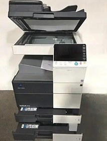 تصویر دستگاه کپی چند منظوره لیزری تک رنگ Konica Minolta BizHub 454e Tabloid - 45ppm 