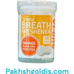 تصویر قرص خوشبو کننده دهان وی وان نارنجی 