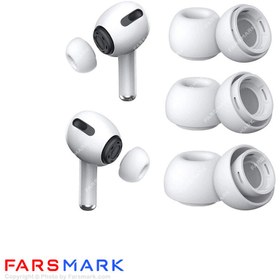 تصویر سری سیلیکونی ایرپاد پرو آها استایل مدیوم Medium AhaStyle WG86 In-Ear Tips Design AirPods Pro 