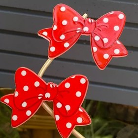 تصویر گلسر بچگانه پاپیون بسیار زیبا و خاص در پک دوتایی 