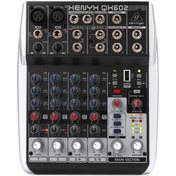 تصویر میکسر آنالوگ بهرینگر مدل QX602MP3 