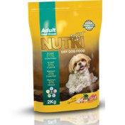 تصویر غذای سگ بالغ نژاد کوچک 21 %پروتئین نوتری پت 2 کیلویی Nutripet Dog food 21% protein 10 kg