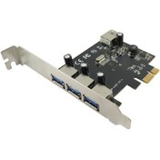 تصویر کارتUSB3.0 اینترنال PCI EXPRESS - DIEWU 4 PORT 