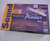 تصویر کارت صدا Creative Sound Blaster Audigy Value Box 