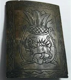 تصویر سگک کهنه و آنتیک قاجاری 