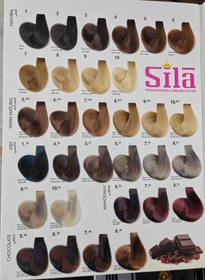 تصویر رنگ موی 120 میل سیلا Sila 
