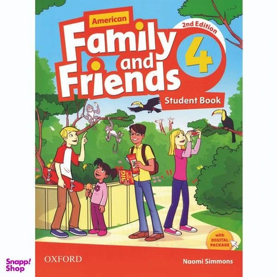 خرید و قیمت کتاب FAMILY AND FRIENDS 4 اثر NAOMI SIMMONS انتشارات OXFORD ...