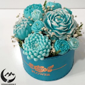 تصویر باکس گل جاودان (شمع) 