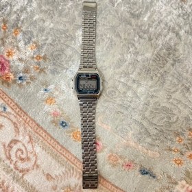 تصویر ساعت زنانه کامپیوتری طرح Casio 