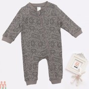 تصویر لباس سرهمی نوزاد و بچه گانه اسپرت نخی نوک مدادی گِیم مارک اچ اند ام H&m baby jumpsuits 