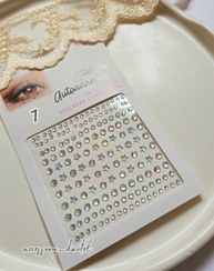 تصویر نگین چسبی مو و بدن 