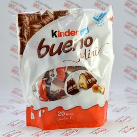 تصویر پک شکلات مینی کیندر شیری ایتالیایی 108 گرم ا KINDER BUENO MINI KINDER BUENO MINI
