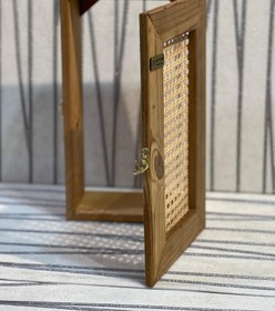 تصویر کاور لوله گاز چوبی - با جاکلیدی 