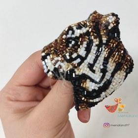 تصویر گلسینه جواهردوزی ببر 