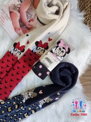 تصویر جوراب شلواری دخترانه طرح مینی ماوس 