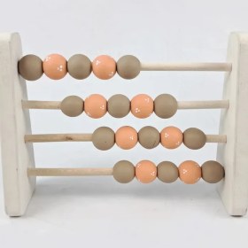 تصویر چرتکه چوبی کودک کد WD6167 